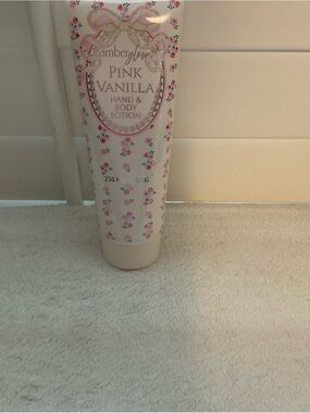 Pink Vanilla Hand & Body Lotion — Soft Pink